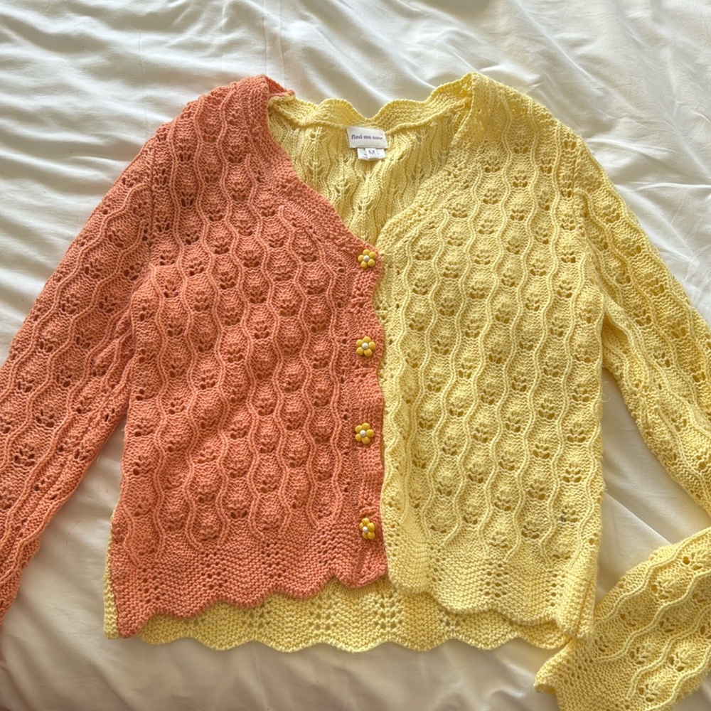 Find Me Now flower sweater